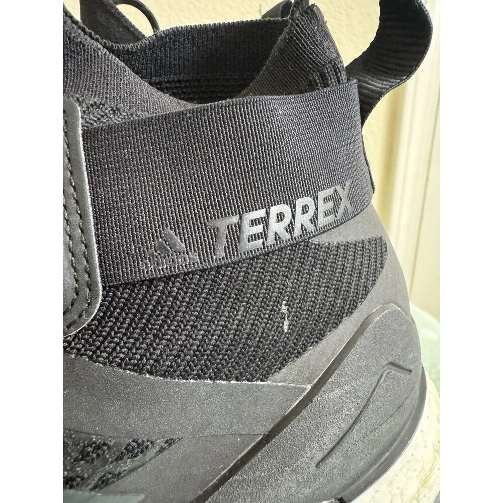 adidas Terrex Black Trail/Hiking Shoes US 12.5 Medium Continental Sole